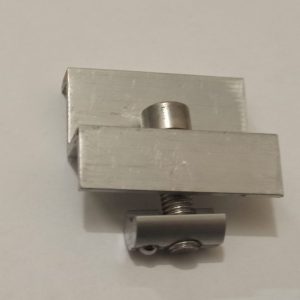 Pilkas 35 mm galinis laikiklis (END CLAMP)