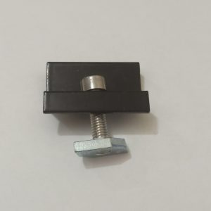 Galinis laikiklis (END CLAMP) 30 mm juodas