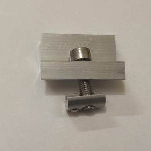 Pilkas galinis laikiklis (END CLAMP) 30 mm